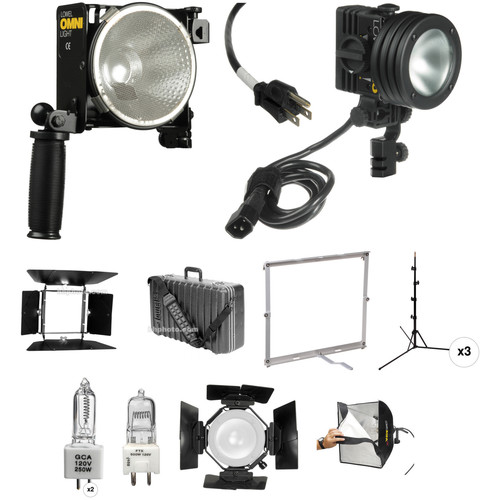 Lowel Omni-light, Pro-light, Rifa EX Three-Light Kit - Cellular Kenya