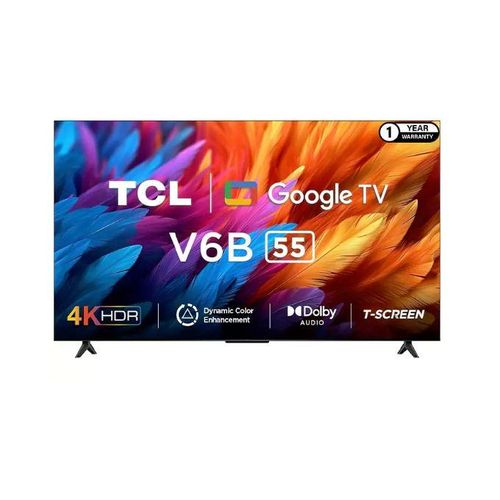 TCL 55 Inch Smart 4K Google HDR TV 55V6B