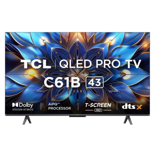 TCL 65inch 65C61B QLED PRO 4K Google Tv
