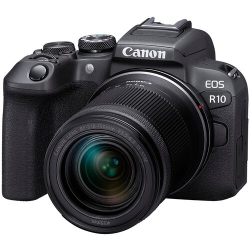 Canon Eos r10 mirrorless camera with 18-150mm lens
