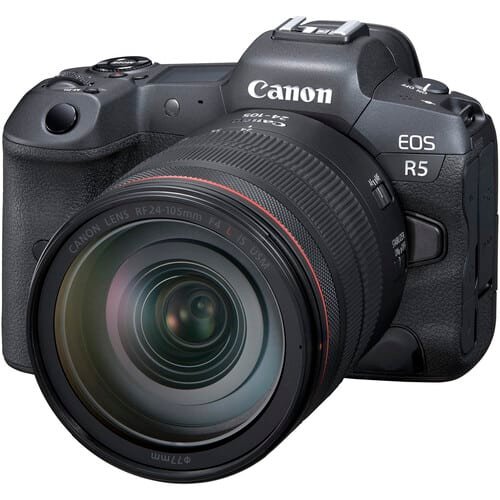 Canon Eos R5 with 24-105mm F/4 lens