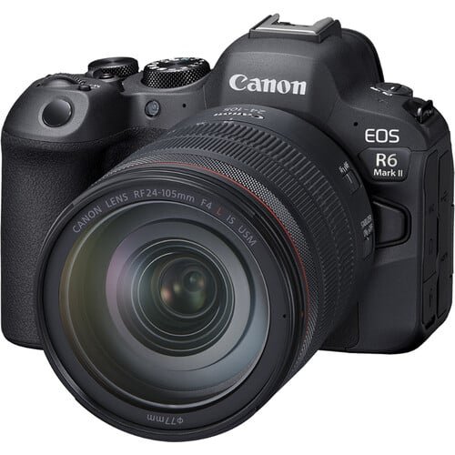 Canon Eos r6 mark ii with 24-105mm F4L lens kit