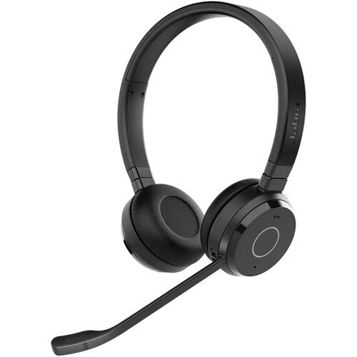 Jabra Evolve 65 TE (Third Edition) Wireless Dual-Ear Headphones - Noise-Canceling