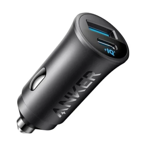 Anker 30W 2-Port USB-C and USB-A Car Charger