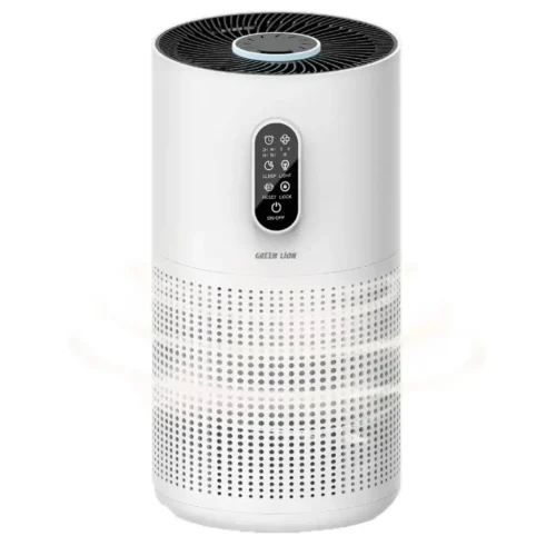 Green Lion Compact Air Purifier 3 in 1 Filtration - White