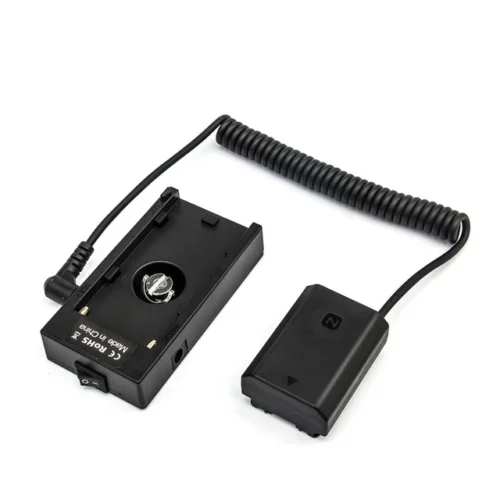 NP-FZ100 Dummy Battery to NP-F970 Battery Mount Plate Adapter