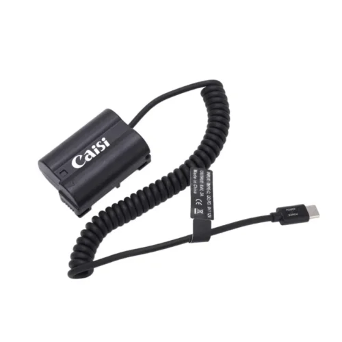 Caisi CS-EN-EL14a Type-C Dummy Battery Power Adapter Kit for Nikon Cameras
