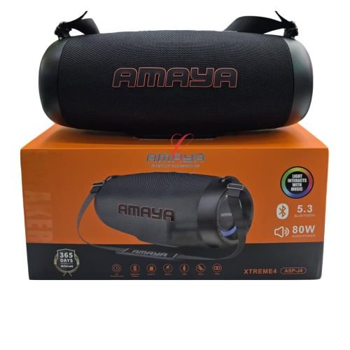 Amaya Xtreme4 ASP-J4 80W, 8000mAh 8hrs Playtime Wireless Bluetooth Speaker