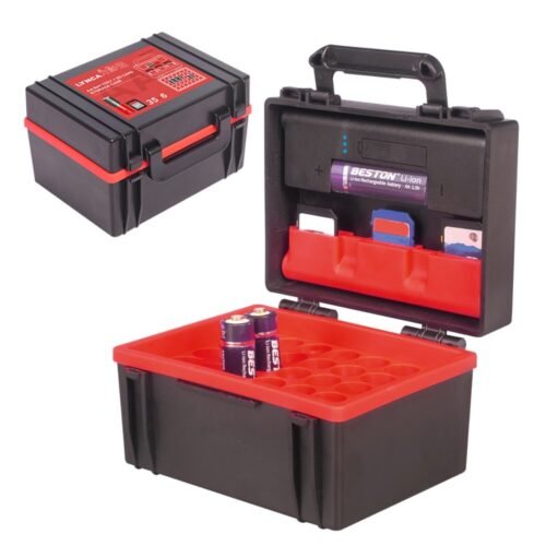 LENSGO D750A/B/C/D Battery Storage & SD Card Hard Case