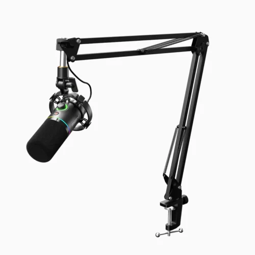 MAONO PD200XS USB/XLR Dynamic Microphone Set with Boom Arm - Black