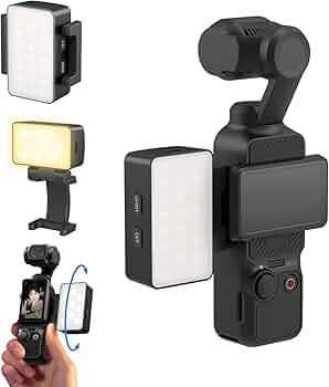 M17 Portable Mini 3/ Bi-Color LED Camera Light 2000MAH Full Color Fill Photography Video Recording Lamp Pocket Size IP68 0-100%