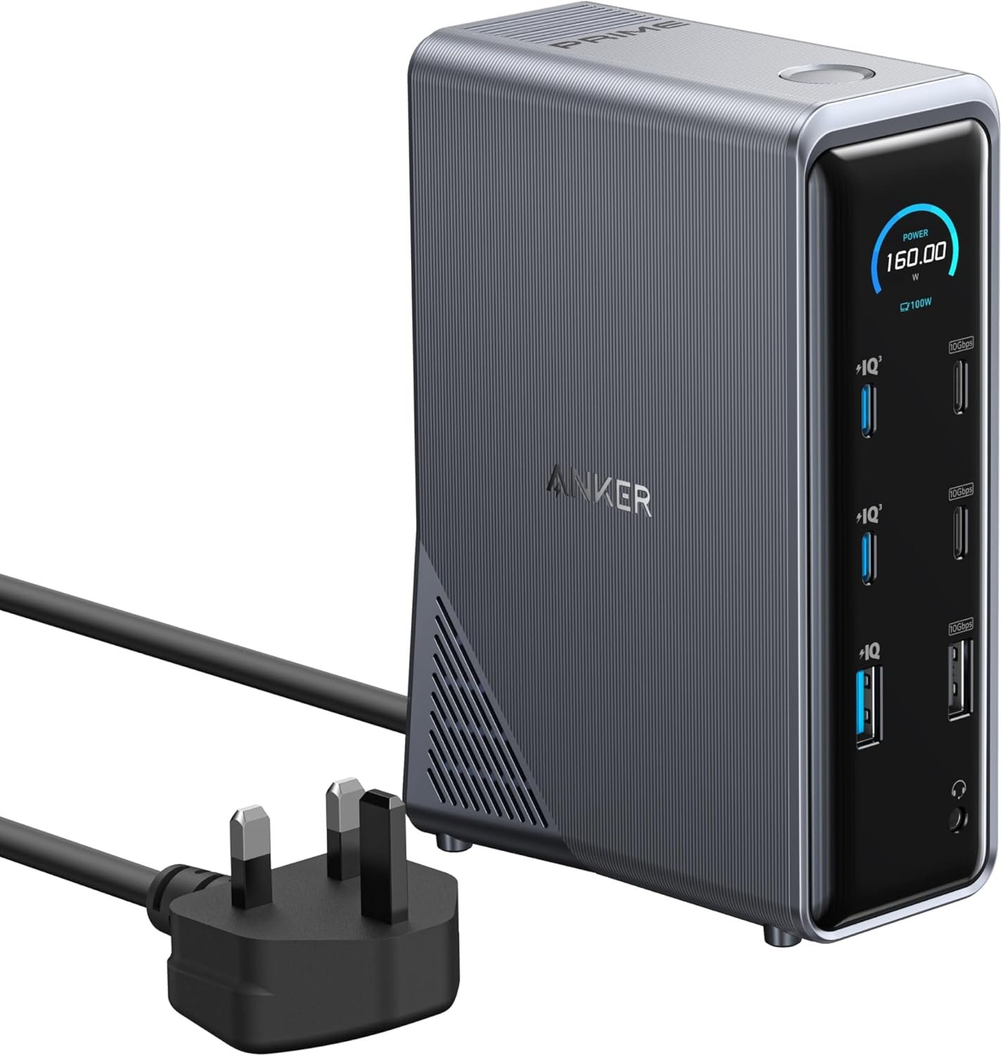 Anker Prime Charging Docking Station (14-in-1, Dual Display, 160W)