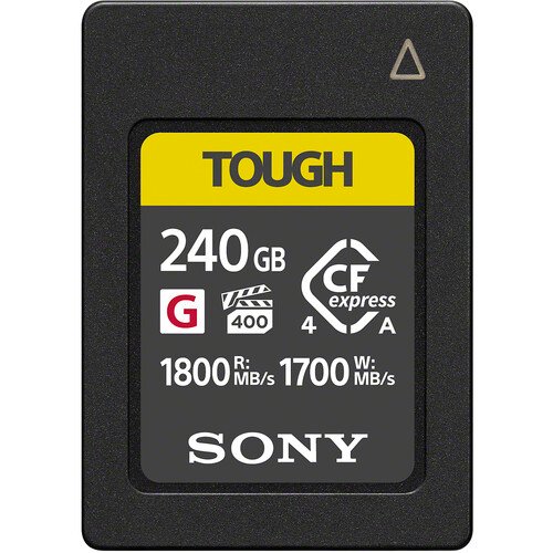 Sony 240GB CFexpress 4.0 Type A TOUGH Memory Card