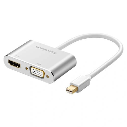 UGREEN Mini DP to HDMI + VGA Converter – MD115