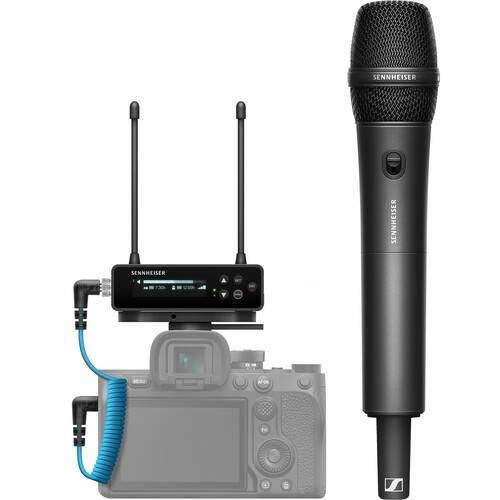 Sennheiser EW-DP 835 SET Camera-Mount Digital Wireless Handheld Microphone System