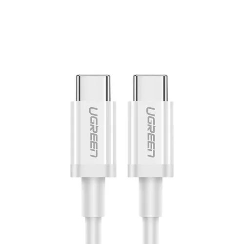 UGREEN US264 60517 USB-C To USB-C 60W Data Cable 1m - White