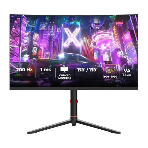 HAVIT GSC102-US 27” Curved, Gaming Monitors, FHD 1920×1080 200Hz