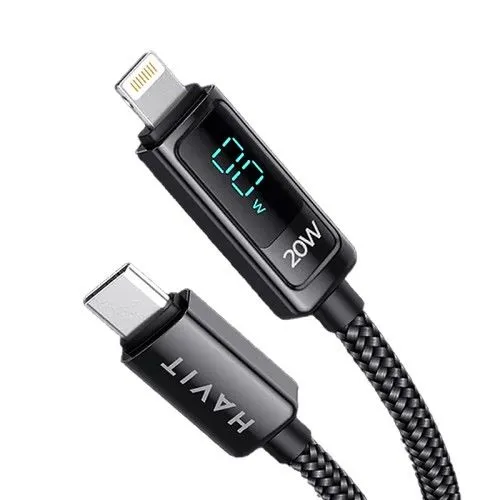 Havit CB6246 PD20W USB-C to Lightning Nylon Braided Fast Charging Cable
