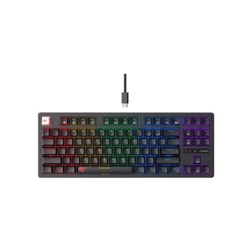 Havit Game Note KB892L, Backlit 87 Keys Gaming Mechanical Keyboard