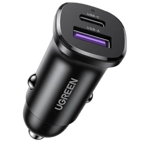 UGREEN 30W 2-Port Fast Car Charger - EC305