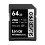 Lexar Professional 64GB SILVER PRO SDXC UHS-II Memory Card