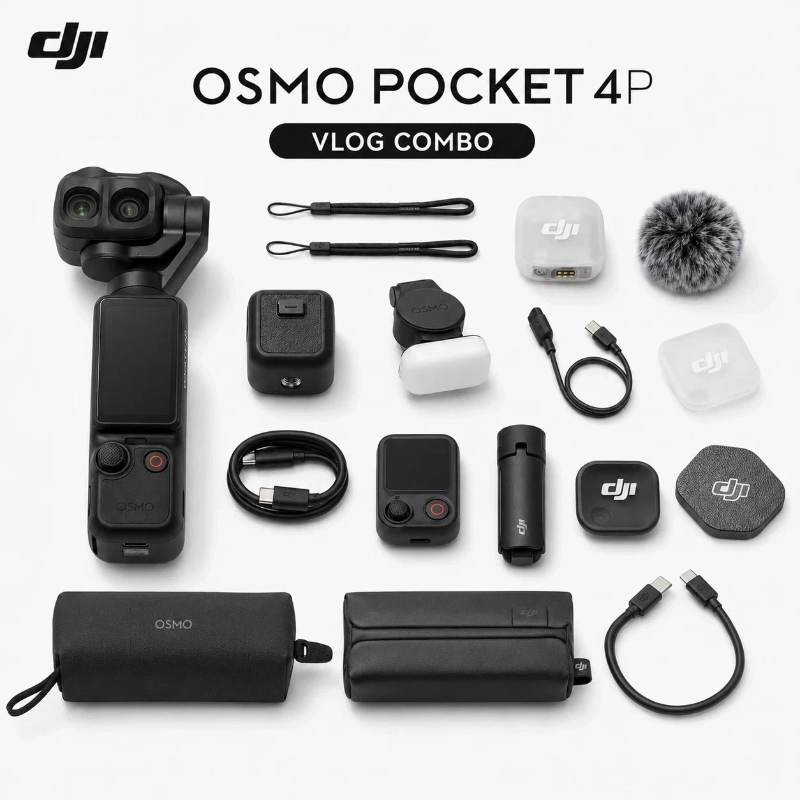 DJI Osmo Pocket 4P VLOG Creator Combo