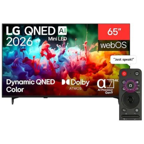 LG 65-Inch QNED 4K AI Smart TV (65QNED72B6T / 65QNED72B6LA)