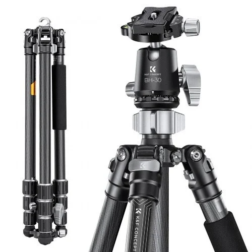 K&F X-Series 1.72m Carbon Fiber Ball Head Tripod plus Monopod
