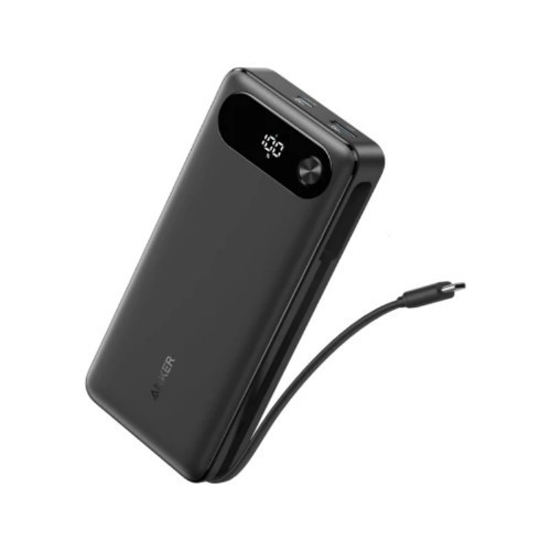 Anker Power Bank (20K, 87W, Built-In USB-C Cable)