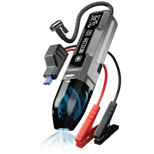 Porodo Ignatov 4-1 Jumpstarter + Vaccum with Tyre Inflator