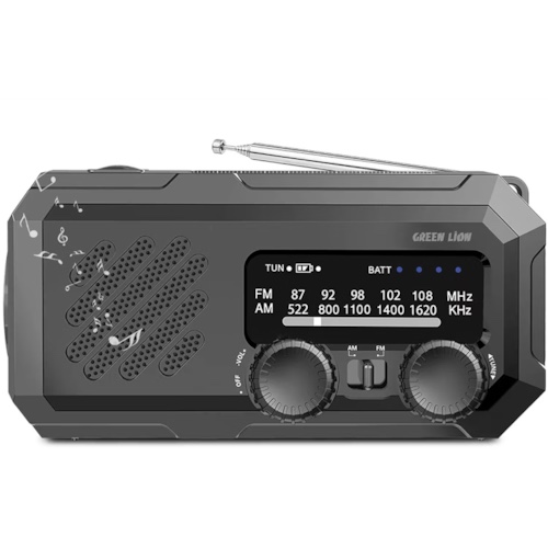 Green Lion G-Radio Lite with Power Bank & Flashlight