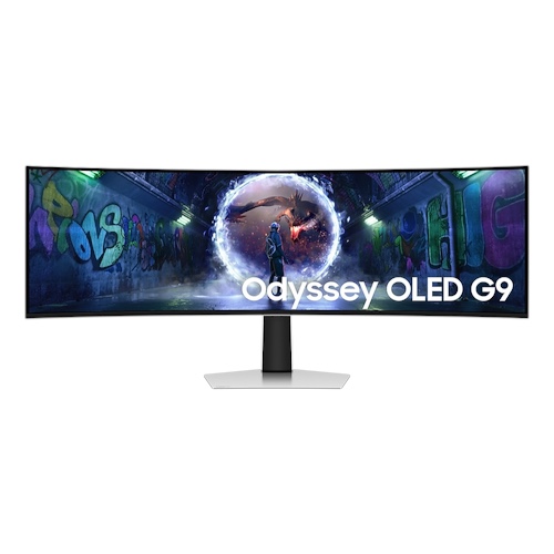 Samsung Odyssey OLED G9 49″ DQHD 240Hz Gaming Monitor – Silver (LS49DG932SMXUE)
